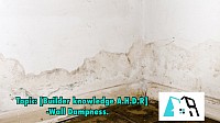 builder knowledge a.h.d.r- wall dampness